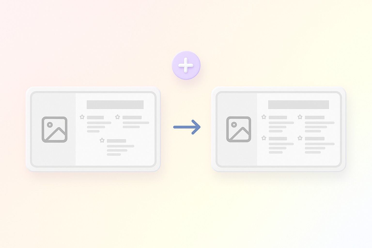 Illustration de la réorganisation automatique